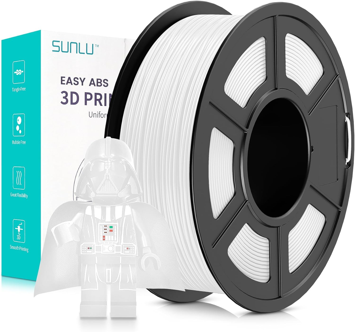 SUNLU ABS Fácil Blanco 1,75mm / 1000g