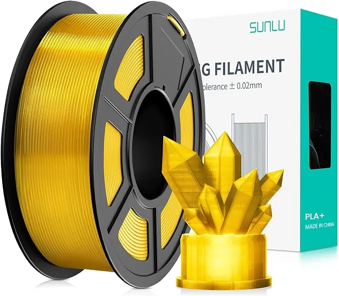 SUNLU PETG Transparente Amarillo 1,75mm / 1000g