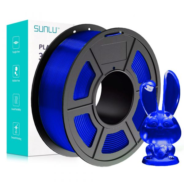 SUNLU PETG Transparente Azul 1,75mm / 1000g