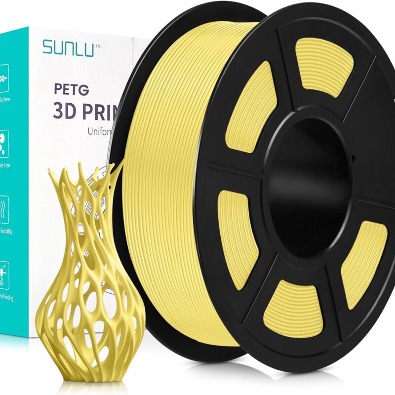 SUNLU PETG Amarillo Limón - 1,75mm / 1000g
