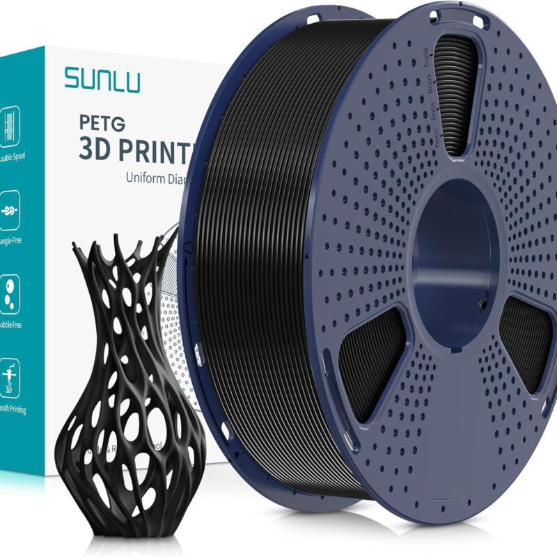 SUNLU PETG Negro - 1,75mm / 1000g