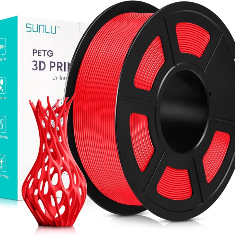 SUNLU PETG Rojo - 1,75mm / 1000g