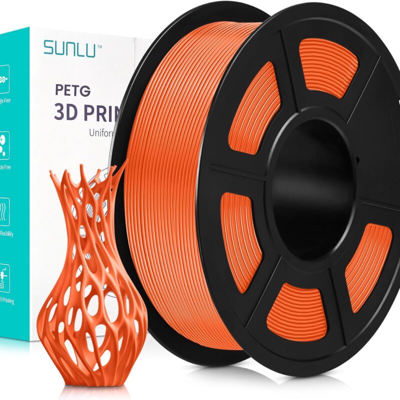 SUNLU PETG Naranja Soleado - 1,75mm / 1000g