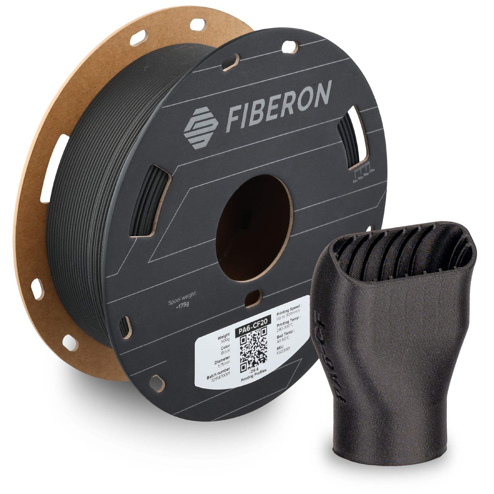 FIBERON PA6-CF20 1,75mm / 500g